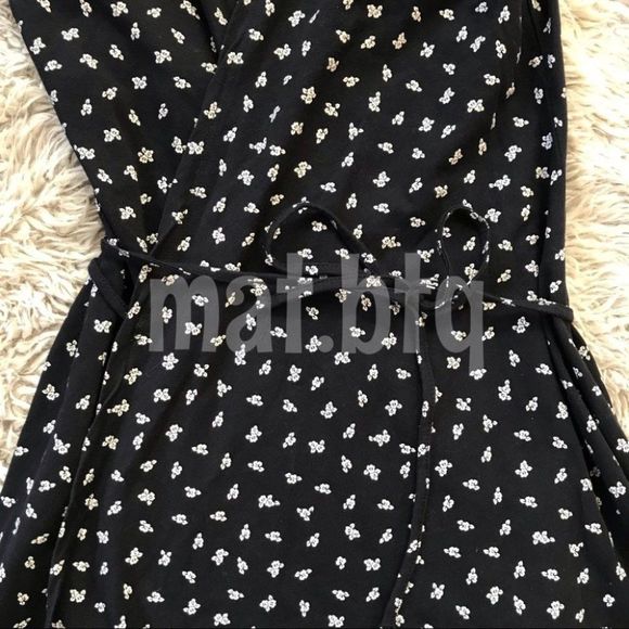 Brandy Melville Floral Robbie Wrap Dress - Picture 2 of 3